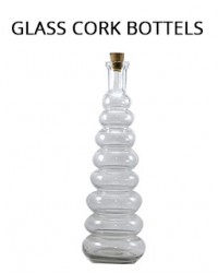 GLASS CORK BOTTELS