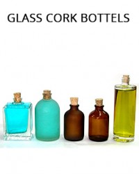 GLASS CORK BOTTELS
