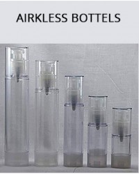 AIRLESS VACCUME BOTTELS CLEARAIRLESS BOTTELS