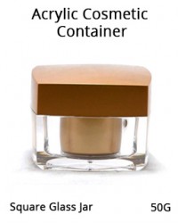 Square Acrylic Jar