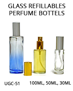 Glass Refillables Perfume Bottels