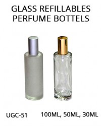 Glass Refillables Perfume Bottels